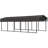 Galvanized Steel Carport, 10X24X7