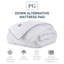 Surmatelas en duvet synthétique-79518167