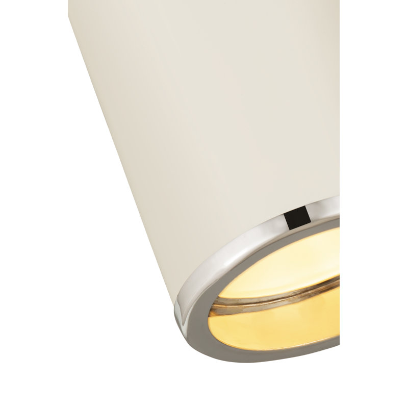 Cahn Flush Mount, White