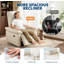 Fauteuil inclinable manuel capitonné, canapé rembourré simple réglable