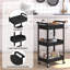 77cm H x 50cm W Bar Cart with Wheels