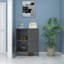 Armoire de rangement en métal avec 4 portes, armoire de rangement-114240992