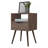 Allie Nightstand, Top, Open Shelf, One Drawer-786457571