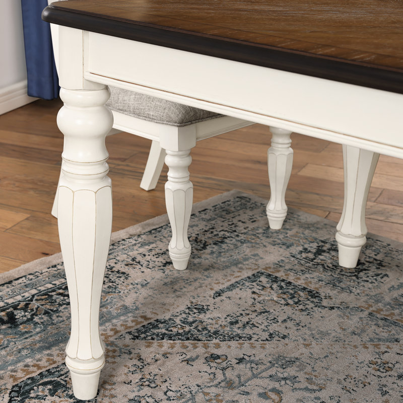 Sireci Oak Solid Wood Base Dining Table