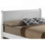 Charmant lit gigogne double en blanc classique