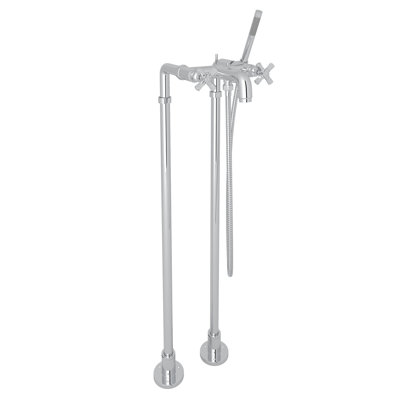 San Giovanni™ Exposed Floor Mount Tub Filler