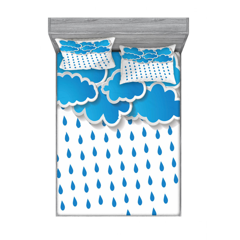 Microfiber Sheet Set, Full Sheet Set with Fitted Sheet