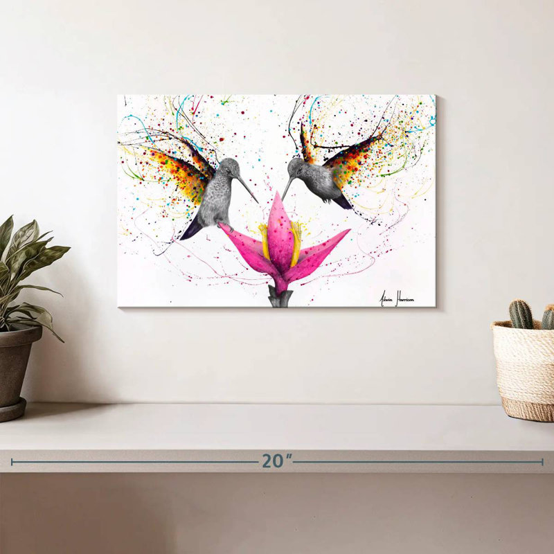 Friendship Hummingbirds, H 8 po x l 12 po