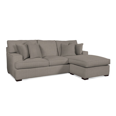 Sadie 97" Wide Reversible Sofa and Chaise with Ottoman