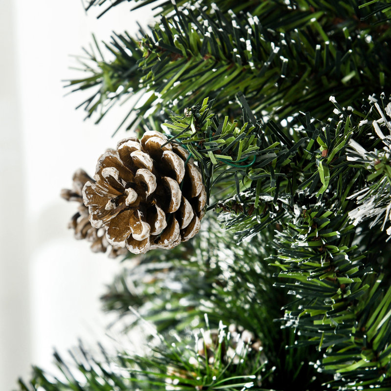 Arbre de Noël artificiel pin 6 pi - base incluse