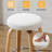 Kaidynn 26 '' Swivel Upholstered Counter Stool with Wood Frame-925806266