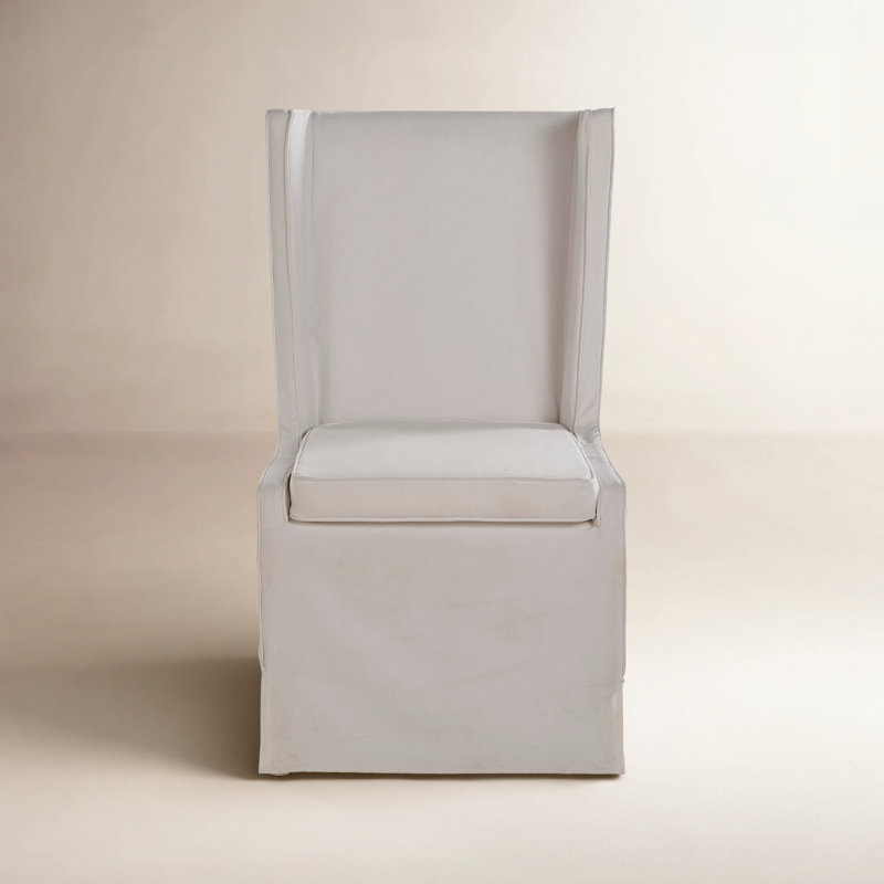 Getaway Upholstered Parsons Chair in Gray
