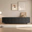 Meuble télé noir de style rétro simple-122530409