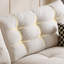 Canapé modulaire en polyester blanc crème-109849905-109849916