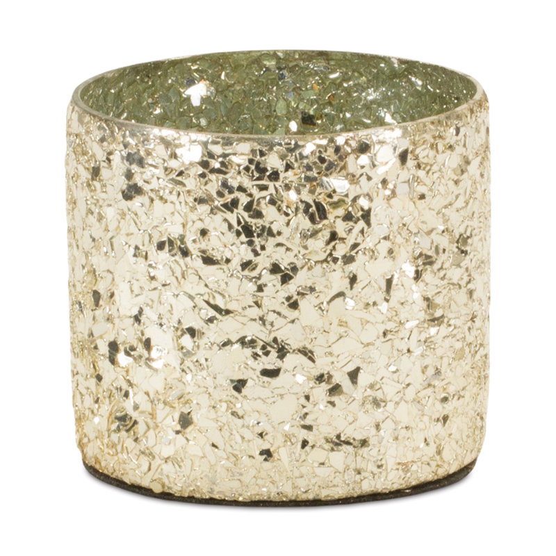 Porte-votive de table en verre