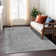 Machine Washable Indoor/Outdoor Claudian ACN1645 Gray Rug