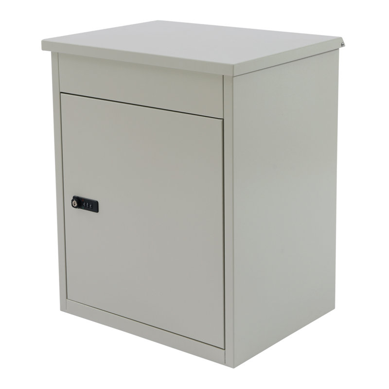 Metal Package Drop, White