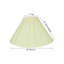 Abat-jour empire H 12 "x l 20" en soie / shantung (araignée) beige