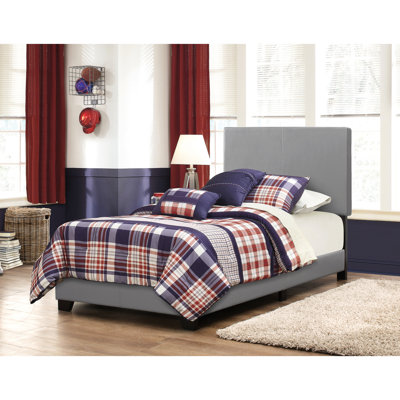 Modern Faux Leather Twin Panel Bed In Black, Redefining Bedroom Luxury Covered Black Leather, Stylish Essential