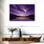 «Purple Night Sky» sur impression sur toile-650116175
