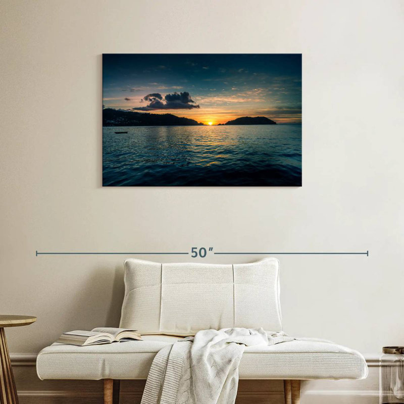 Coucher de soleil Gillard Cumberland Bay, H 24 po x l 36 po