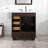 Acclaim 28 In. Teak Single Sink Bath Vanity With Carrara Quartz Top And Undermount Porcelain Sink-472937182