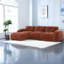 Velours de luxe en forme de L recouvert de velours, conception ergonomique pour le salon