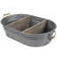 2 Piece Metal Floating Shelf