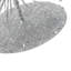 Ombre BB Tree - Set of 2 - 7.5" x 7.5" x 23.6" - White/Silver