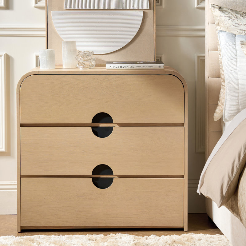 Waterfall 3-Drawer Dresser