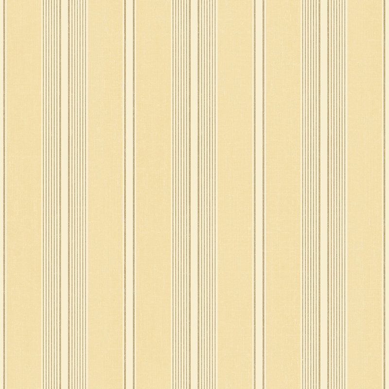 Dristy 10m x 52.8cm Matte Wallpaper Roll, Beige/Gold