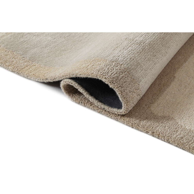 Hand Tufted Wool Colorblock Indoor Area Rug, Rectangle 7'6" x 9'6"