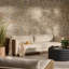 Cabot Outdoor Sofa-96''-Alessi Buff