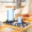 Gas Hob 2 Burners 30cm Built-in