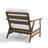 Shweta Solid Wood Outdoor Three Pieces Chair Conversation Seating Group With Cushions And Side Table-246522579-246522576