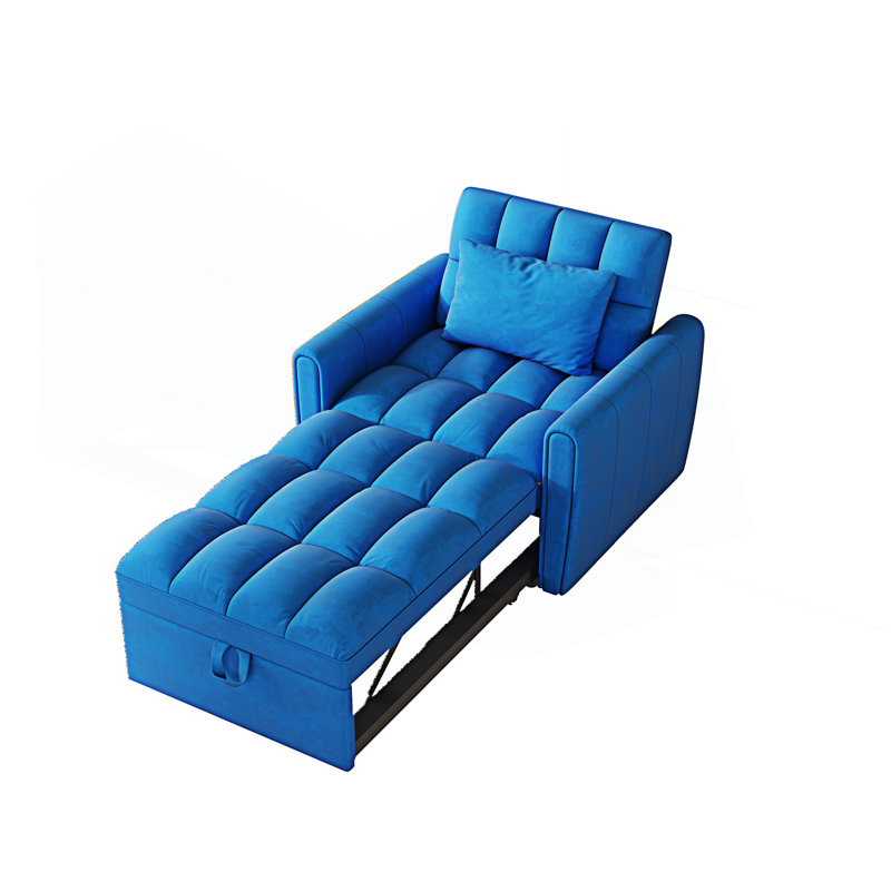 Foldable Large-Size Sofa Bed, Modern Single Sofa, Sofa Bed With Adjustable Backrest