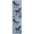 Machine Washable Indoor/Outdoor Cinead ACN1717 Denim Rug-104847934