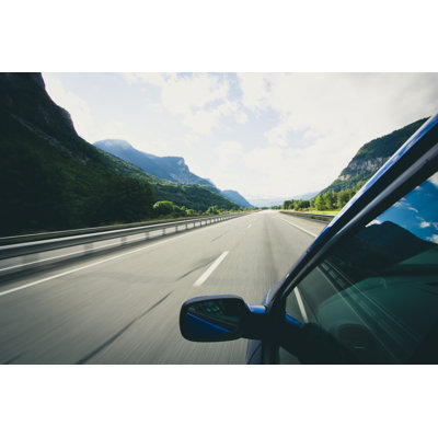 A Car - Wrapped Canvas Print