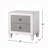 Two-Tone Finish Nightstand With 2 Drawers-781753760