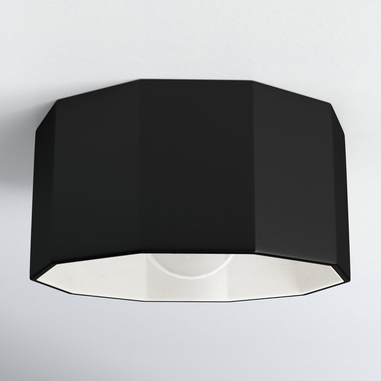 Logan Single Light Ceramic 6'' H X 12.25'' W  Flush Mount
