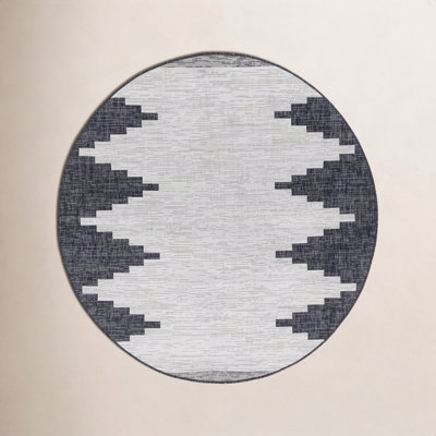 Mortimer Charcoal Outdoor Rug
