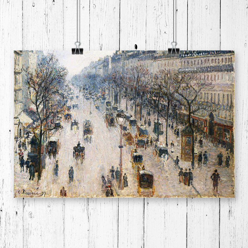 Camille Pissarro - No Frame Painting, 59.4 x 84.1cm
