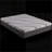 Mattresses Queen 12" Medium Feel Cooling Gel Memory Foam Mattress with Dynamic Edge Coils, Greenguard Gold Certified, Made in USA | Gray | Foam-1104105525
