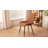 Leathaire Upholstered Modern Dining Chair Side Chair With Metal Legs