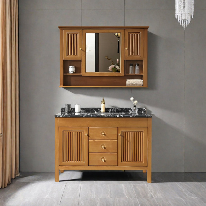 Nouvelle armoire de salle de bain de style chinois