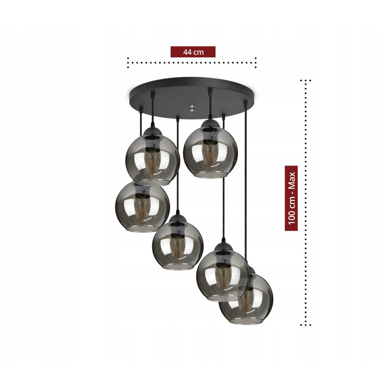 Burmeister 6 - Light Aluminium Pendant
