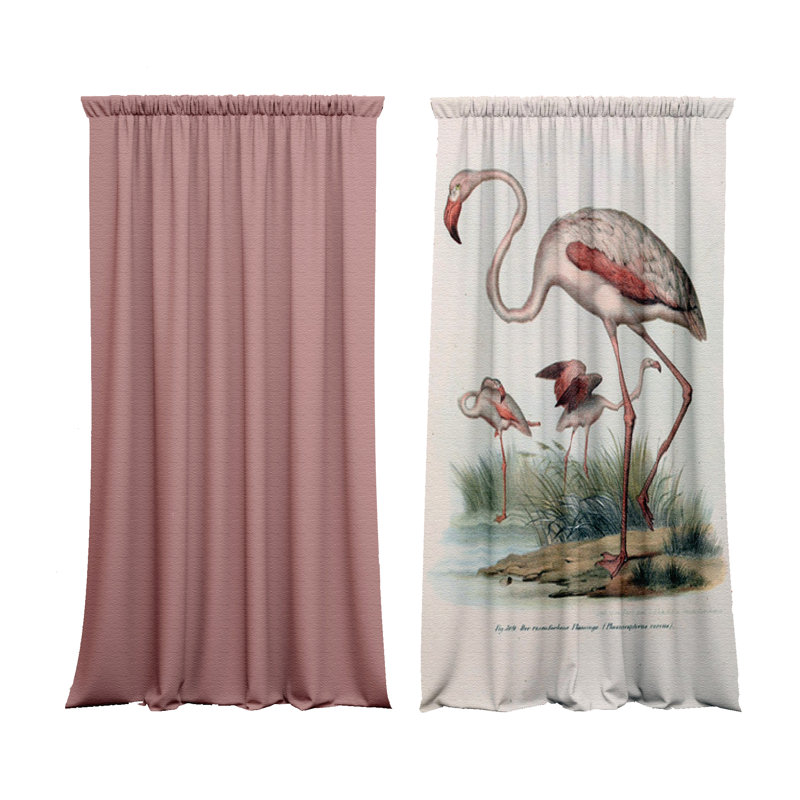 Velvet Blackout Curtain Panel Pair, 148 W x 350 D cm