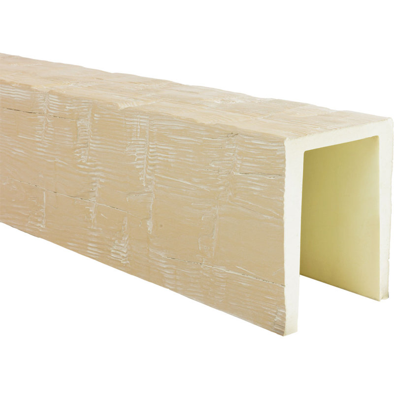 Poutre à 3 côtés Heritage Timber, Vanille Chai, H 7,5 po x l 7,5 po x P 288 po