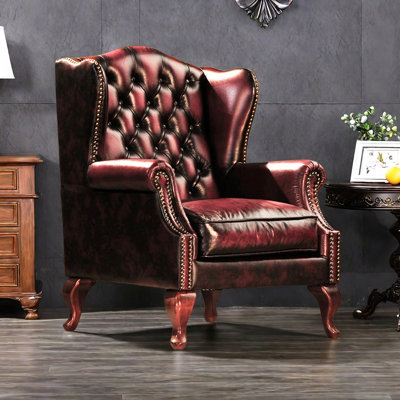 Single Retro Living Room Faux Leather Recliner by Wildon Home