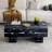43" Modern Rectangular Marble Coffee Table-1363826335